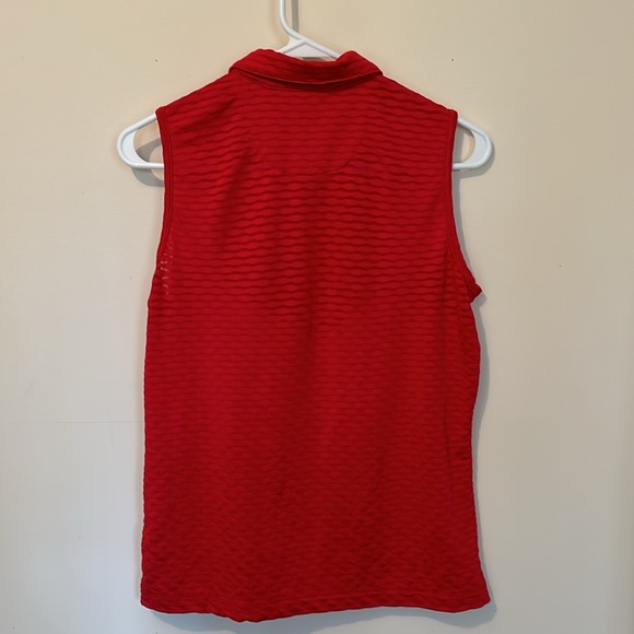 EP Pro Tour Tech Women’s Sleeveless Golf Shirt Top SemiSheer Back Size Small - Picture 2 of 8
